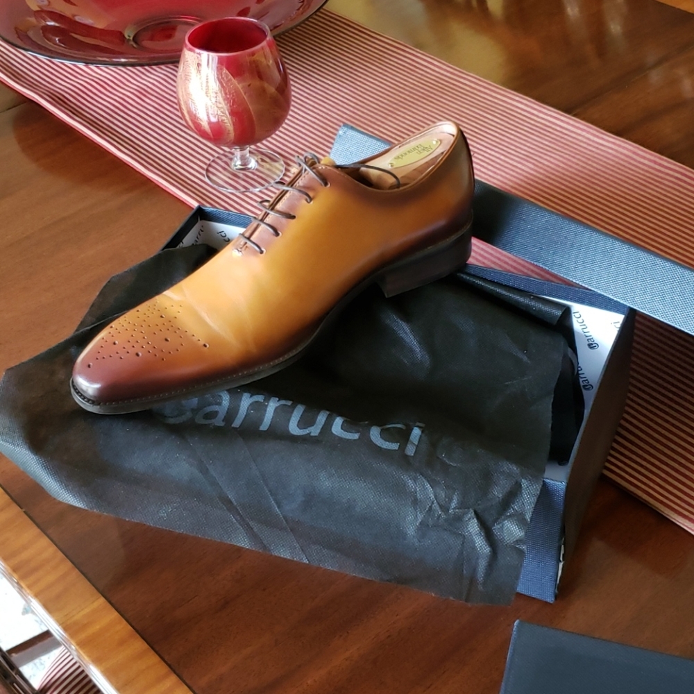 Carrucci Roma Cognac oxfords 9D